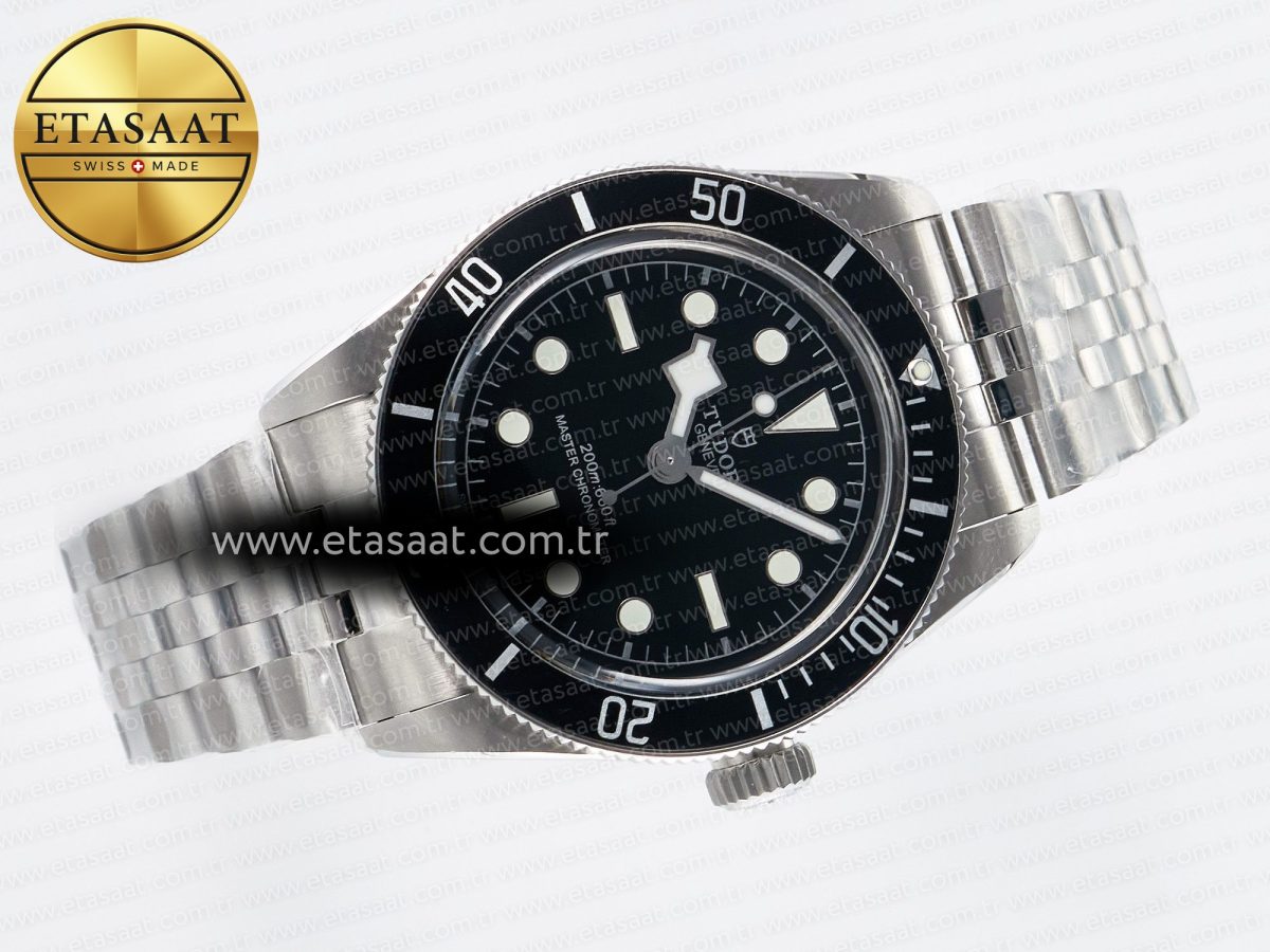 Tudor Heritage Black Bay 41mm Best Edition Black Dial on SS Bracelet A2824 - Görsel 8
