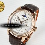 IWC IW5033 Portugieser Perpetual Calendar Best Edition White Dial on Brown Leather Strap A52610