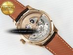 IWC IW5033 Portugieser Perpetual Calendar Best Edition White Dial on Brown Leather Strap A52610 - Görsel 17