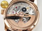 IWC IW5033 Portugieser Perpetual Calendar Best Edition White Dial on Brown Leather Strap A52610 - Görsel 18