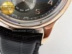 IWC IW5034 Portugieser Perpetual Calendar RG V9F 1:1 Best Edition Black Dial on Black Leather Strap A52610 - Görsel 14