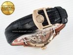 IWC IW5034 Portugieser Perpetual Calendar RG V9F 1:1 Best Edition Black Dial on Black Leather Strap A52610 - Görsel 17