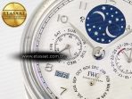 IWC IW5034 Portugieser Perpetual Calendar SS V9F 1:1 Best Edition White Dial on Black Leather Strap A52610 - Görsel 10