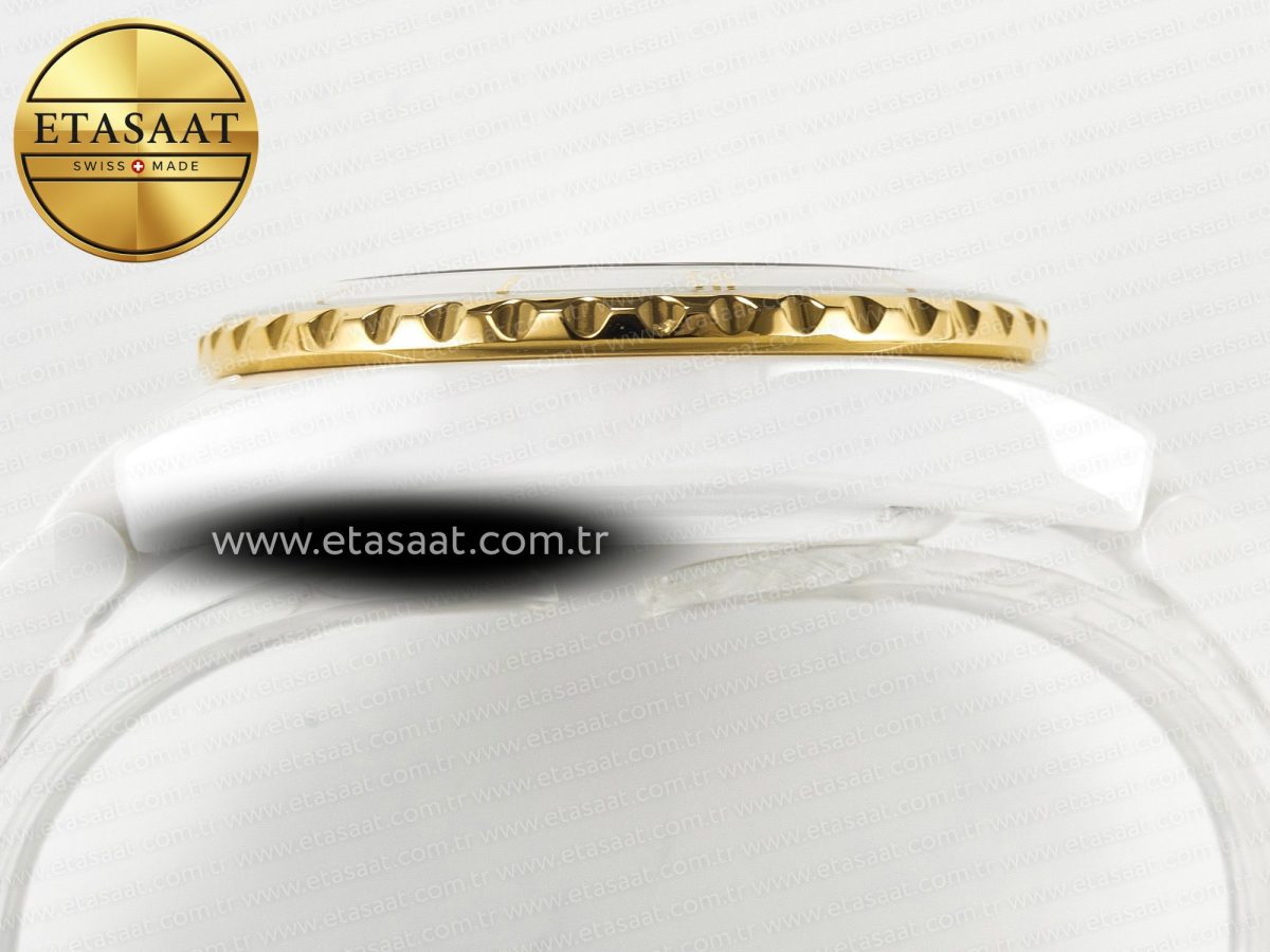 Chanel J13 38mm YG White Ceramic BVF 1:1 Best Edition White Dial on Bracelet A12.1 - Görsel 13
