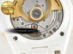 Chanel J13 38mm YG White Ceramic BVF 1:1 Best Edition White Dial on Bracelet A12.1 - Görsel 19