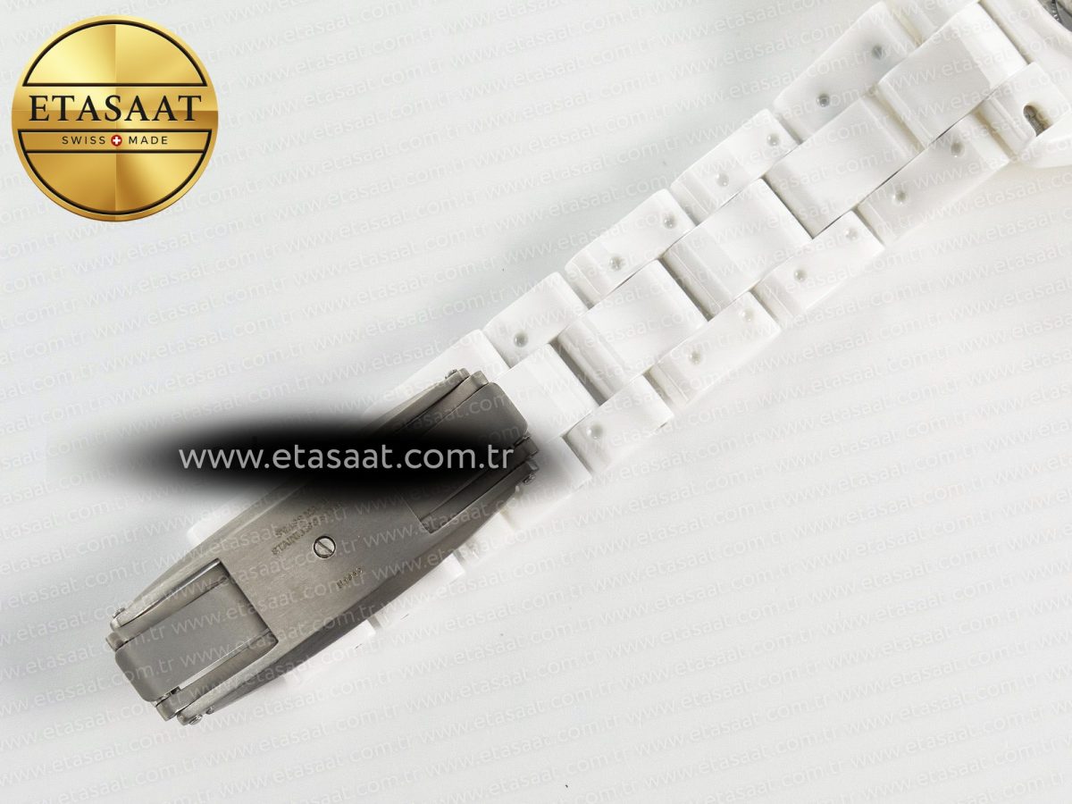 Chanel J13 38mm YG White Ceramic BVF 1:1 Best Edition White Dial on Bracelet A12.1 - Görsel 23