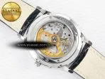 Jaeger Lecoultre Master Ultra Thin Moon 1368420 SS Z+F 1:1 Best Edition Blue Dial on Black Leather Strap SA925 Super Clone - Görsel 17