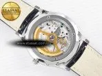 Jaeger Lecoultre Master Ultra Thin Moon 1368420 SS Z+F 1:1 Best Edition Blue Dial on Black Leather Strap SA925 Super Clone - Görsel 18