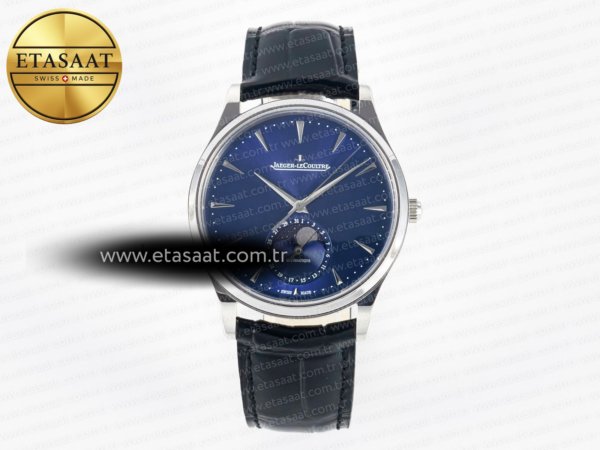 Jaeger-LeCoultre Master Ultra Thin Moon 1368420 Z+F SA925 Eta Saat - 1:1 Süper Klon Replika Saat