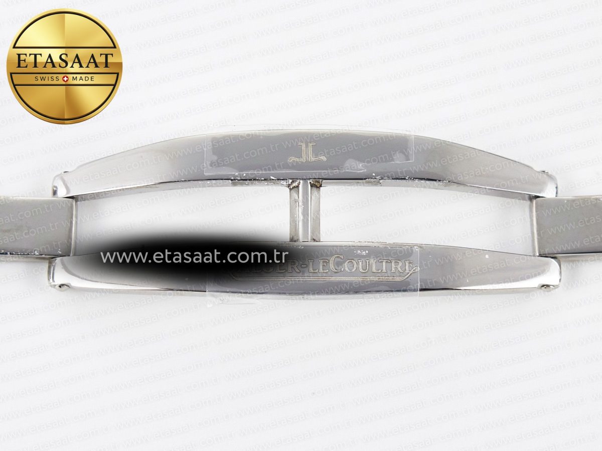 Jaeger Lecoultre Master Ultra Thin Moon 1368420 SS Z+F 1:1 Best Edition White Dial on Black Leather Strap SA925 Super Clone - Görsel 30