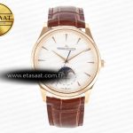 Jaeger-LeCoultre Master Ultra Thin Moon RG Z+F Beyaz A925 Eta Saat - Görsel 3 - 1:1 Süper Klon Saat