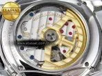 Jaeger Lecoultre Master Ultra Thin Perpetual Calendar SS V9F 1:1 Best Edition Black Dial on Black Leather Strap A868 V2 - Görsel 21