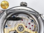 Jaeger Lecoultre Master Ultra Thin Perpetual Calendar SS V9F 1:1 Best Edition Gray Dial Diamonds Bezel on Black Leather Strap A868 V2 - Görsel 23