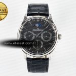 Jaeger-LeCoultre Master Ultra Thin Daimi Takvim V3 Eta Saat - 1:1 Süper Klon Replika Saat