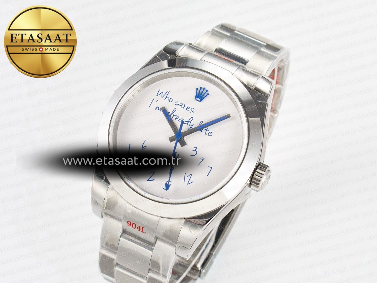 Rolex Milgauss Who Cares JDF 1:1 Best Edition 904L Steel on SS Bracelet VR3131 - Görsel 1