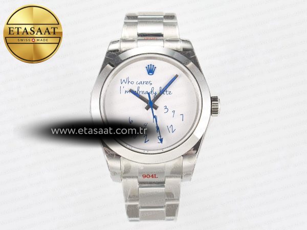 Rolex Milgauss Who Cares Jdf Bilezik VR3131 Eta Saat - Görsel 3 - 1:1 Süper Klon Saat