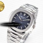 Patek Philippe Nautilus 5711/1A-010 3KF 1:1 Best Edition Blue Textured Dial on SS Bracelet A324 Super Clone