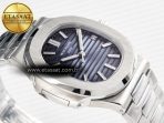 Patek Philippe Nautilus 5711/1A-010 3KF 1:1 Best Edition Blue Textured Dial on SS Bracelet A324 Super Clone - Görsel 7