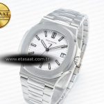 Patek Philippe Nautilus 5711/1A PPF 1:1 Best Edition White Textured Dial on SS Bracelet 324CS V3