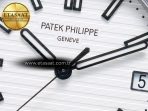 Patek Philippe Nautilus 5711/1A PPF 1:1 Best Edition White Textured Dial on SS Bracelet 324CS V3 - Görsel 10