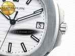 Patek Philippe Nautilus 5711/1A PPF 1:1 Best Edition White Textured Dial on SS Bracelet 324CS V3 - Görsel 11