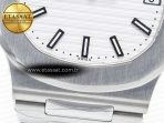 Patek Philippe Nautilus 5711/1A PPF 1:1 Best Edition White Textured Dial on SS Bracelet 324CS V3 - Görsel 12
