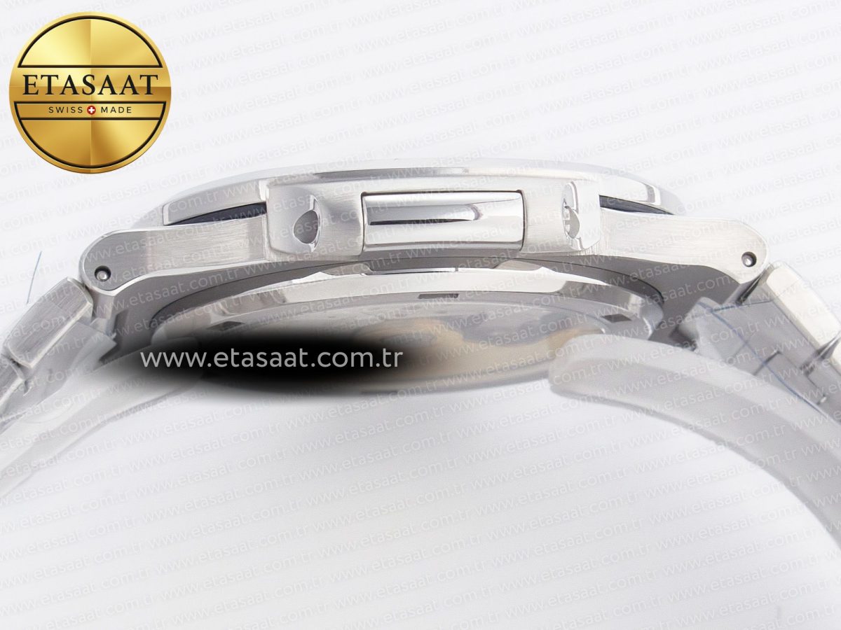Patek Philippe Nautilus 5711/1A PPF 1:1 Best Edition White Textured Dial on SS Bracelet 324CS V3 - Görsel 13