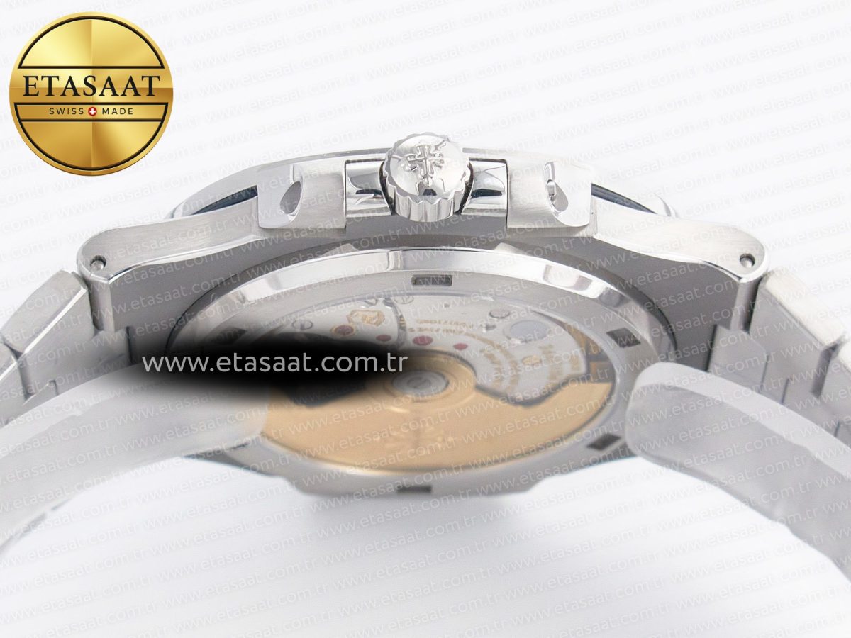 Patek Philippe Nautilus 5711/1A PPF 1:1 Best Edition White Textured Dial on SS Bracelet 324CS V3 - Görsel 14