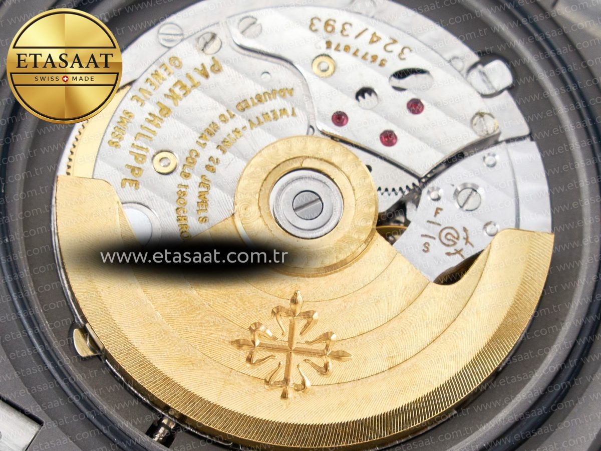 Patek Philippe Nautilus 5711/1A PPF 1:1 Best Edition White Textured Dial on SS Bracelet 324CS V3 - Görsel 19