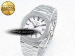 Patek Philippe Nautilus 5711/1A PPF 1:1 Best Edition White Textured Dial on SS Bracelet 324CS V3 - Görsel 2