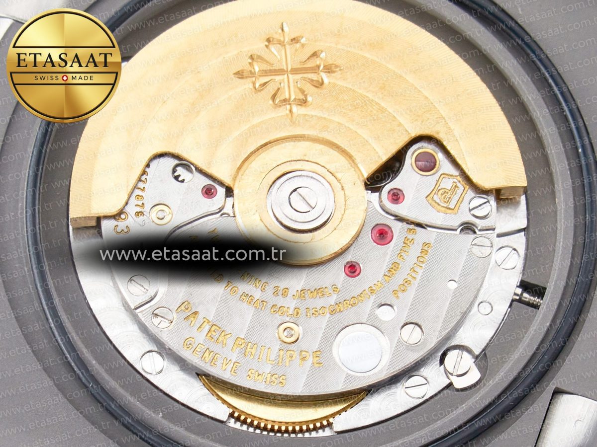 Patek Philippe Nautilus 5711/1A PPF 1:1 Best Edition White Textured Dial on SS Bracelet 324CS V3 - Görsel 20