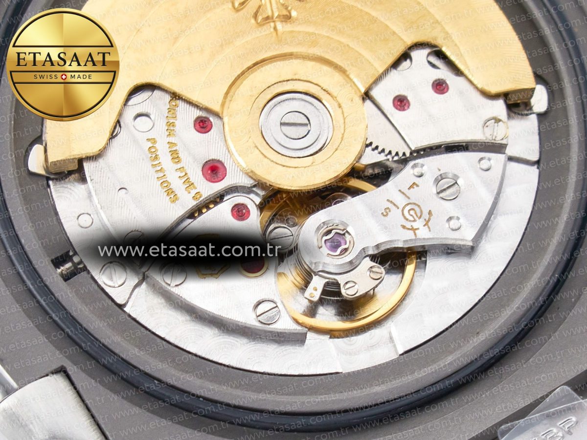 Patek Philippe Nautilus 5711/1A PPF 1:1 Best Edition White Textured Dial on SS Bracelet 324CS V3 - Görsel 22