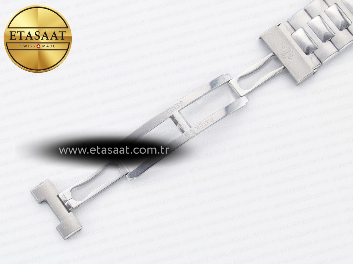 Patek Philippe Nautilus 5711/1A PPF 1:1 Best Edition White Textured Dial on SS Bracelet 324CS V3 - Görsel 29