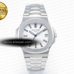 Patek Philippe Nautilus 5711/1A PPF Beyaz Dokulu 324CS Eta Saat - Görsel 3 - 1:1 Süper Klon Saat