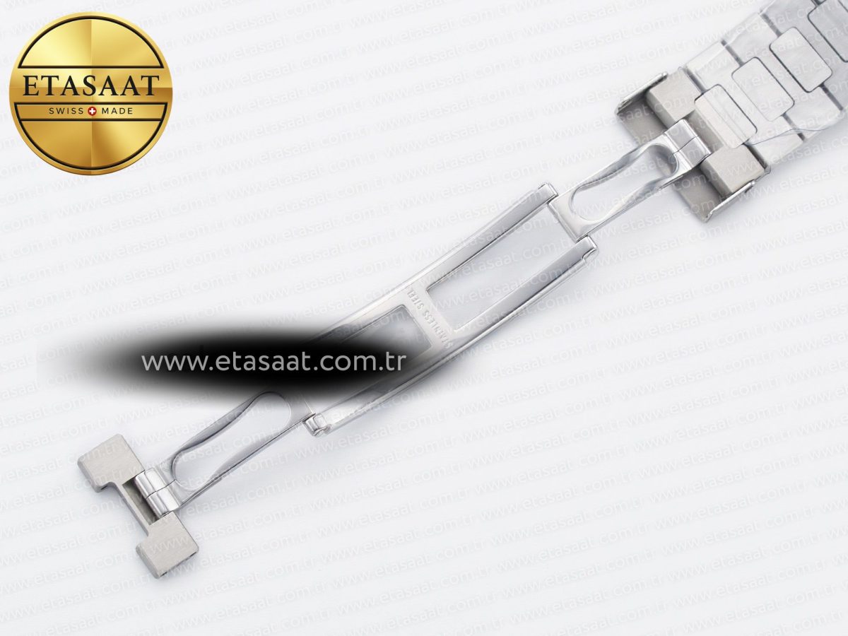 Patek Philippe Nautilus 5711/1A PPF 1:1 Best Edition White Textured Dial on SS Bracelet 324CS V3 - Görsel 31