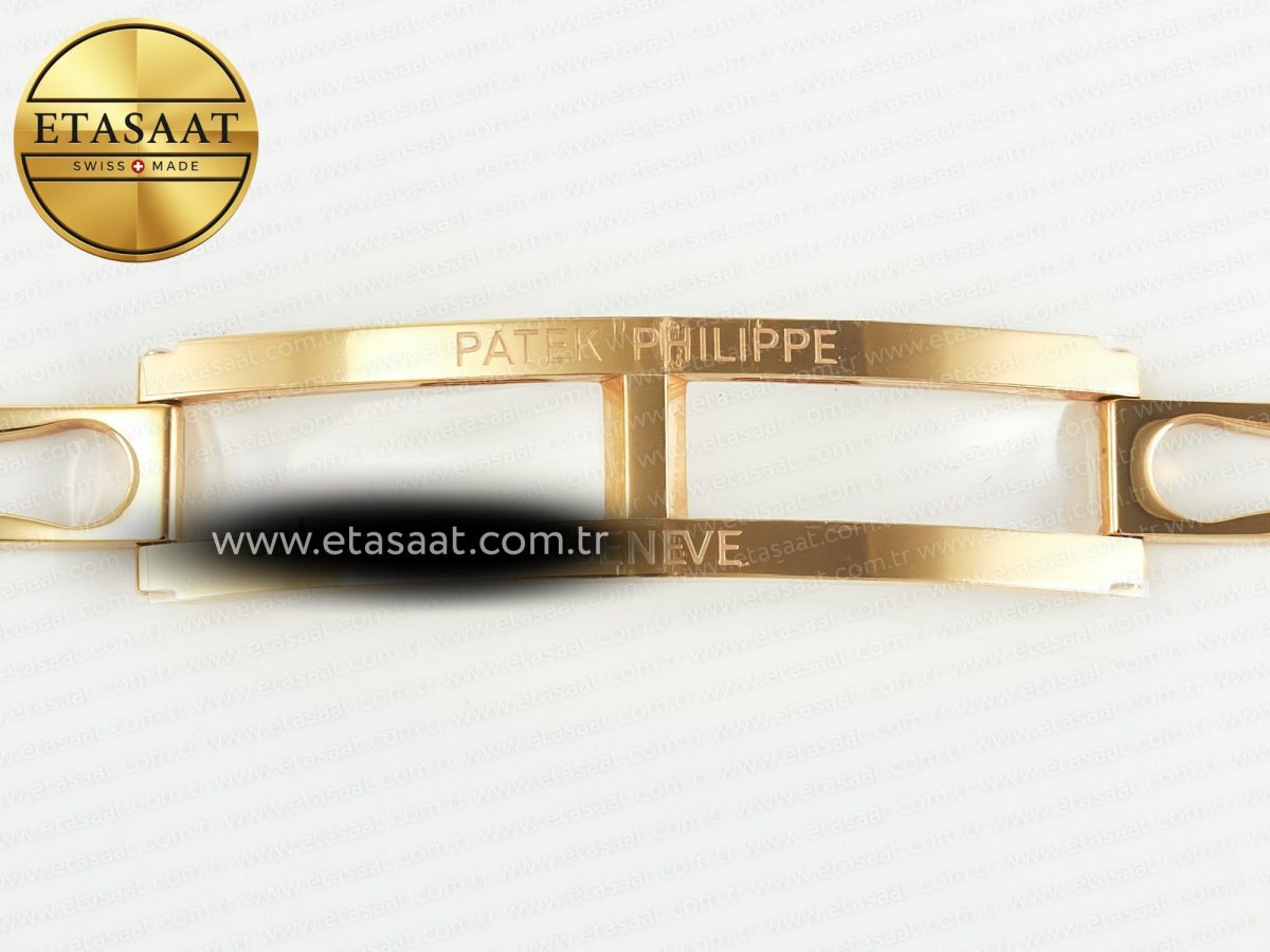 Patek Philippe Nautilus 5711/1R-001 RG 3KF 1:1 Best Edition Brown Textured Dial on RG Bracelet Super Clone 26-330 - Görsel 26