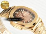 Patek Philippe Nautilus 5711/1R-001 RG 3KF 1:1 Best Edition Brown Textured Dial on RG Bracelet Super Clone 26-330 - Görsel 7