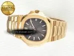 Patek Philippe Nautilus 5711/1R-001 RG 3KF 1:1 Best Edition Gray Textured Dial on RG Bracelet Super Clone 26-330 - Görsel 9