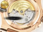Patek Philippe Nautilus 5711/1R RG 3KF 1:1 Best Edition Brown Textured Dial on Brown Leather Strap A324 Super Clone V2 - Görsel 18