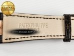 Patek Philippe Nautilus 5711/1R RG 3KF 1:1 Best Edition Brown Textured Dial on Brown Leather Strap A324 Super Clone V2 - Görsel 28