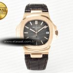 Patek Philippe Nautilus 5711/1R RG 3KF Kahve Dokulu A324 Eta Saat - Görsel 3 - 1:1 Süper Klon Saat