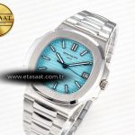 Patek Philippe Nautilus 5711 3KF 1:1 Best Edition Tiffany Blue Dial on SS Bracelet A324 Super Clone V2