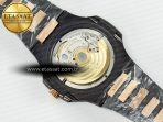 Patek Philippe Nautilus 5711 DIW Carbon DIWF 1:1 Best Edition Black Textured Dial on Carbon/RG Bracelet 324CS - Görsel 19