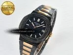Patek Philippe Nautilus 5711 DIW Carbon DIWF 1:1 Best Edition Black Textured Dial on Carbon/RG Bracelet 324CS - Görsel 2