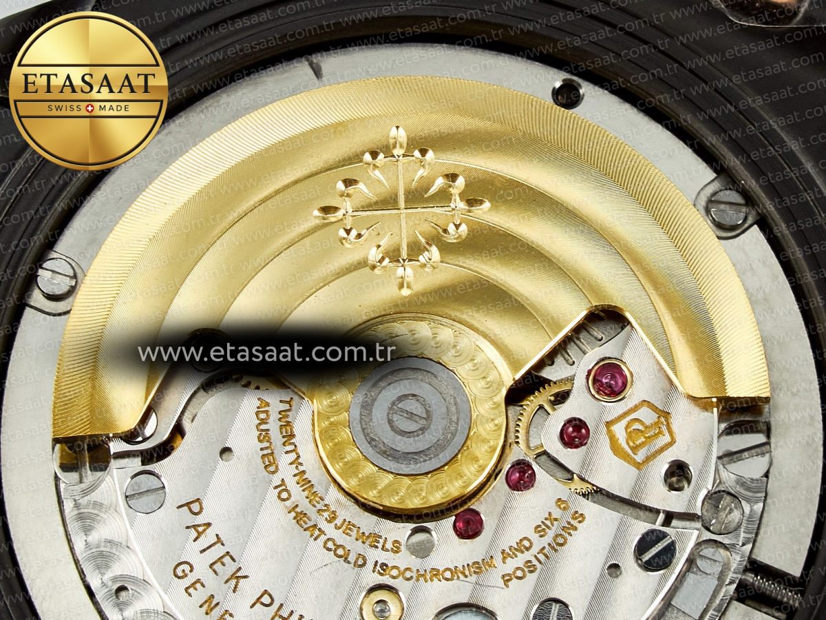 Patek Philippe Nautilus 5711 DIW Carbon DIWF 1:1 Best Edition Black Textured Dial on Carbon/RG Bracelet 324CS - Görsel 22