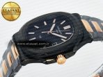 Patek Philippe Nautilus 5711 DIW Carbon DIWF 1:1 Best Edition Black Textured Dial on Carbon/RG Bracelet 324CS - Görsel 6