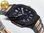 Patek Philippe Nautilus 5711 DIW Carbon DIWF 1:1 Best Edition Black Textured Dial on Carbon/RG Bracelet 324CS - Görsel 7