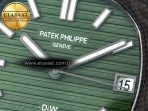 Patek Philippe Nautilus 5711 DIW Carbon DIWF 1:1 Best Edition Green Textured Dial On Carbon Bracelet 324CS - Görsel 10