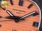 Patek Philippe Nautilus 5711 DIW Carbon DIWF 1:1 Best Edition Orange Textured Dial On Carbon Bracelet 324CS - Görsel 10
