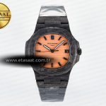 Patek Philippe Nautilus 5711 DIW Karbon DIWF Turuncu 324CS Eta Saat - Görsel 3 - 1:1 Süper Klon Saat